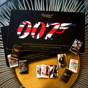 Charbonnel et Walker James Bond 007 Mini Bars - Film Posters 270g